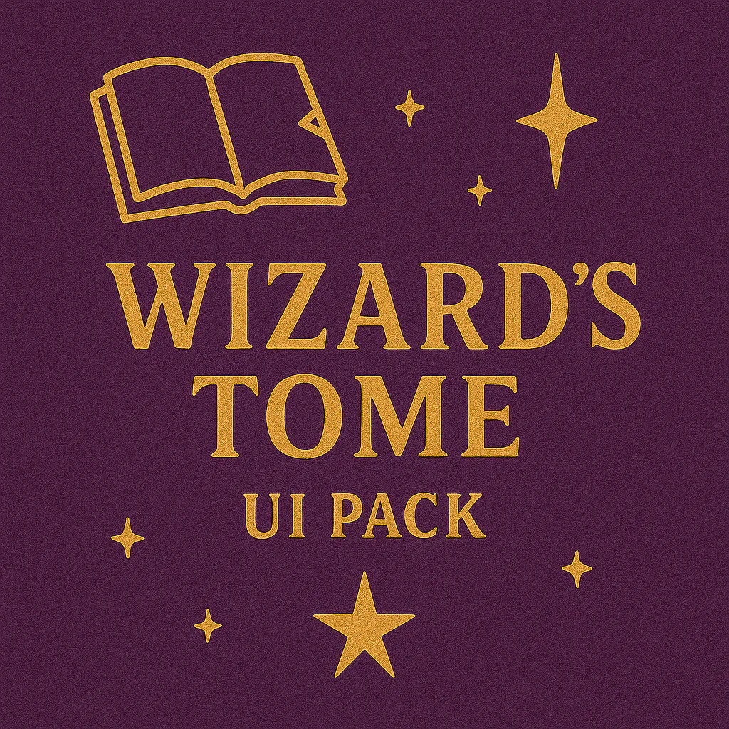 Wizards Tome UI Pack product preview
